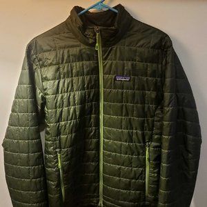 Patagonia Nano Puff Jacket Men's S Green